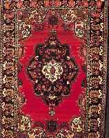 SEMNAN,PERSIEN CA.210 X 127 CM. EHZ.2 FLOR WOLLE CA. 50 JAHRE.
