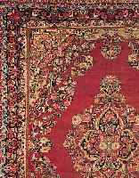 MAHAL,PERSIEN CA.400 X 336 CM. EHZ.4 FLOR WOLLE UM 1930.