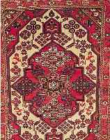 SHAHSAWAN,PERSIEN CA.168 X 110 CM. EHZ.3 FLOR WOLLE CA. 40 JAHRE.