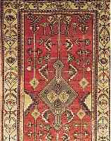 ARMANIBAFT,PERSIEN CA.203 X 126 CM. EHZ.3 FLOR WOLLE UM 1945.