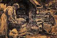 KLEIN, PHILIPP, *1871 MANNHEIM - 1907 HORNEGG, GEHöRTE DER MüNCHENER UND BERLINER SEZESSION AN, ERHIELT ANREGUNGEN ...