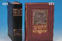 BROCKHAUS KONVERSATIONSLEXIKON, 16 BäNDE, 1892, 14. AUFLAGE, REICH BEBILDERT UND ILLUSTRIERT, GEPRäGTER HALBLEINENEINBAND, MINMAL ...