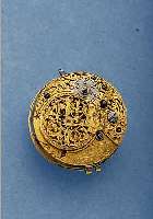 KONVOLUT: 2 SPINDELTASCHENUHRWERKE, 1X DONBROG UM 1770, ANTRIEB KETTE, FEDERVORSPAN- NUNG M. WURMSCHR., SPINDELBR. M. FILIGR. ...
