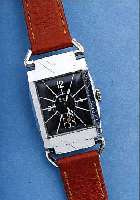 KONVOLUT: 2 DOXA ARMBANDUHREN, BEIDE ART- DECO, METALL VERCHR., BEIDE SCHARNIERBANDANST.1X FüR HERREN, SCHW. KONTRASTZIFFERBL., RUND- ANKERW., 15 ...