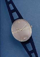 PIERRE CARDIN DAMENARMBANDUHR DESIGN CHROMA- CHRON, SCHWEIZ 70ER JAHRE, AKTUELL REMONT., METALL VERCHR., LEDERB., SCHUTZHüLLE, FORMAN- KERW., 17 ...