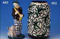 VASE, MAX LAEUGER, UM 1905/6, KANDERN, H. 25 CM, DREI RISSE, KERAMIK, NUM. 541, LAEUGER-SIGNET