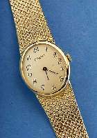 GLASHÜTTE ARMBANDUHR, EHEM. DDR PROD., UM 1985, HARTVERG., BODEN GEDR., HANDAUFZUG, BASISKAL. 09/20, UNGETR. LAGERW., EZ 0-1