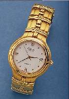 CAMY HERRENARMBANDUHR AUTOMATIK, SCHWEIZ UM 1994, EDELST. INCL. BAND, TEILW. HARTVERG., BEIDS. GEH. MINERALFLACHVERGL., ETA KAL. 2892-A2 (BEKANNT ...