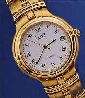CAMY HERRENARMBANDUHR AUTOMATIK, SCHWEIZ UM 1994, EDELST. INCL. BAND, TEILW. HARTVERG., BEIDS. GEH. MINERALFLACHVERGL., ETA KAL. 2892-A2 (BEKANNT ...