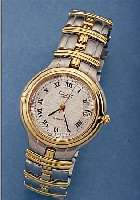 CAMY HERRENARMBANDUHR AUTOMATIK, SCHWEIZ UM 1994, EDELST. INCL. BAND, TEILW. HARTVERG., BEIDS. GEH. MINERALFLACHVERGL., ETA KAL. 2892-A2 (BEKANNT ...