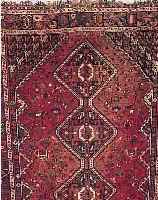 SHIRAZ, PERSIEN, 307 X 204CM, WOLLE AUF WOLLE, EHZ 3-4, CA.40 JAHRE