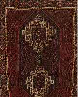 AFSHAR, PERSIEN, 152 X 137CM, FLOR WOLLE, EHZ 4-5, UM 1930