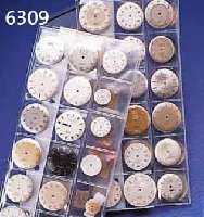 KONVOLUT: ZIFFERBLÄTTER, 50-60ER JAHRE, 10 X FÜR DAMEN, 50 X FÜR HERRENARMBANDUHREN, BEKANNTE KAL. (HAMILTON 3X, BAUME & MERCIER 6X, CYMA 3X, ...
