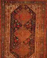 GUBA, RUSSLAND, 196 X 136CM, WOLLE AUF WOLLE, EHZ 5, UM 1900