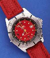 ORIS TAUCHERUHR AUTOMATIK, REF.-NR. 7457, SCHWEIZ UM 1992, EDELST. POL., BODEN U. KRONE GESCHR., BEI FERTIGST. WASSERD. BIS 200M, ...