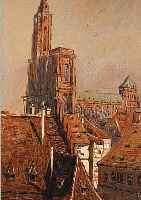 POESCHMANN, RUDOLF, *1878 PLAUEN - 1954 DRESDEN, SCHüLER VON J. HERTERICH, C. BANTZER UND G. KUEHL, WERKE IN MEHREREN ...