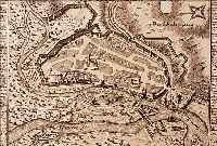 KONVOLUT VON 3 BLATT, KUPFERSTICHE VON DONAUWöRTH UND UMGEBUNG: 1.) KUPFERSTICH V. STRIDBECK, DONAUWERTH AUS DER VOGELSCHAU, MIT ZWEI ...