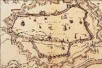 KONVOLUT VON 6 BLATT, MIT ANSICHTEN VON AUGSBURG U. UMGEBUNG: 1.) PLAN VON AUGSBURG AUS DER VOGELSCHAU V. M. MERIAN, 23 X 25,5 CM,2.) ...