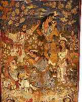 KASCHMAR,PERSIEN CA 205 X 117 CM. .EHZ 2. FLOR WOLLE.CA 30 JAHRE.