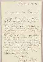 ZWEI BRIEFE DES KüNSTLERS JOSEF LIECK, BERLIN,DAT. 7.12. UND 13.12.1899, ZWEI EIGENH. QUITTUNGEN BZW. ANREDE üBER DEN BILDERVER- KAUF EINES ...