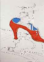 DALí, SALVADOR, 1904-1989, DER üBERWUNDENE FLUCH, FARBLITHOGRAPHIE, HANDSIGN. UND NUM. 17/195, CA. 39,5 X 31 CM, WVZ ...