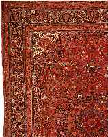 BIRDJAND, PERSIEN, 428 X 314CM, EHZ 3 FLOR WOLLE, CA.40 JAHRE