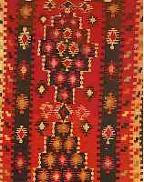 ANATOL-KELIM, 360 X 145CM, EHZ 4 WOLLE AUF WOLLE, CA.60 JAHRE