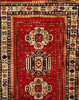 KAZAK, RUSSLAND, 290 X 198CM, EHZ 3 FLOR WOLLE, CA.10 JAHRE