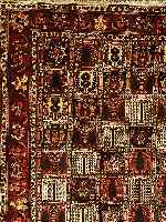 BACHTIAR, PERSIEN, 405 X 314CM, EHZ 3 FLOR WOLLE, CA.50 JAHRE