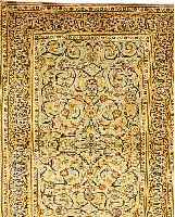 KESCHAN, PERSIEN, 160 X 110CM, EHZ 2 FLOR WOLLE, CA.60 JAHRE