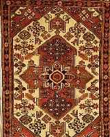 TOSHAGHAN, PERSIEN, 141 X 101CM, EHZ 3 FLOR WOLLE, CA.40 JAHRE