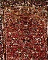 HERIZ, PERSIEN, 336 X 253CM, EHZ 4 FLOR WOLLE, CA 60 JAHRE