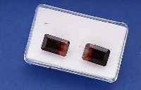 2 LOSE TURMALINACHTECKE, ZUS. CA. 21.15 CT, BICOLOR
