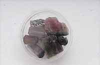 LOT 8 TURMALIN-ROHWARE ZUS. CA. 116 CT, VERSCH. GRößEN UND QUALITäTEN, Z.T. 2-FARBIG ROT/GRüN