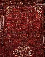 HOSSEINABAD, PERSIEN, 318 X 163CM, EHZ 3 FLOR WOLLE, CA.30 JAHRE