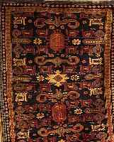 ARDEBIL, PERSIEN, 184 X 112CM, EHZ 4 FLOR WOLLE, CA.80 JAHRE
