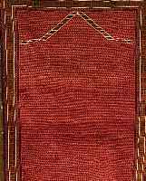 BELUTSCH, PERSIEN, 135 X 85CM, EHZ 3 WOLLE AUF WOLLE, CA.40 JAHRE