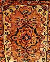 KHORAMABAD, PERSIEN, 175 X 130CM, EHZ 2 FLOR WOLLE, CA.70 JAHRE