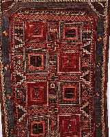 KORDI, PERSIEN, 225 X 113CM, EHZ 2 FLOR WOLLE, CA.50 JAHRE