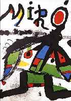 MIRO, JOAN, ZWEI FARBLITHOGRAPHIEN, BEIDE IMSTEIN SIGN., CA. 66 X 56 UND 63 X 55 CM