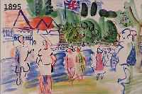 DUFY, RAOUL, 1877-1953, EPSOM, FARBLITHOGRAPHIE AUF BüTTEN, GE- DRUCKT VON DRAEGER FRERES PARIS 1949, NUM. 343/1000, ...