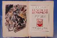 CREBILLON FILS: LA NUIT ET LE MOMENT, MIT 16 EROTISCHEN ILLUSTRATIONEN V. BERTHOMMé SAINT-ANDRE, ED. DE LA NEF D`ARGENT 1943, NUMER. ...