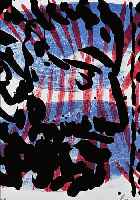 PENCK, A.R., GEB. 1939, DIE ENGEL, FARB- LITHOGRAPHIE, HANDSIGN., NUM. 87/100, BLATTGR.CA. 29 X 27 CM