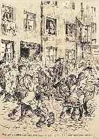 ZILLE, HEINRICH, 1858-1929, LITHOGRAPHIE AUS: KOMM, KALINKEN, KOMM, RE. U. HANDSIGN., CA. 34,5 X 28 CM, PP