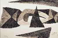 ADAM, HENRI-GEORGES, PARIS 1904-1967 PERROS-GUIREC, èCEULS, RADIERUNG AUF BüTTEN, IN DER PLATTE SIGN. UND ...