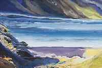 MALSKAT, LOTHAR, GEB. 1912 OSTPREUßEN, FELSIGE KüSTENLANDSCHAFT, AQUARELL/PAPIER, RE. U. SIGN., CA. 47 X 67 CM, U.GL., R.
