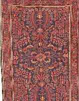 MALAYER, PERSIEN, 197 X 132CM, EHZ 4 FLOR WOLLE, CA.70 JAHRE