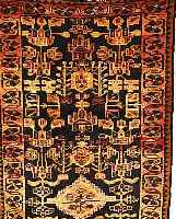 NAHAWAND, PERSIEN, 309 X 137CM, EHZ 3 FLOR WOLLE, UM 1940
