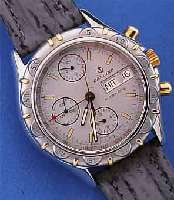 CANDINO ARMBANDCHRONOGRAPH AUTOMATIK, REF.- NR. 40295080, SCHWEIZ UM 1995, EDELST., BODEN GESCHR., LEDERB., BED.-ANL., ETUI, ...