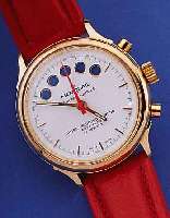MEMOSAIL YACHTINGCHRONOGRAPH, SCHWEIZ UM 1997, AUTOMATIK, HARTVERG., BEIDS. VERGL., COUNTDOWNANZ., 17 ST., ZENTRALROTOR, BASISKAL.VALJOUX ...